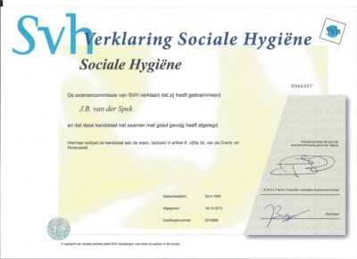 Verklaring Sociale Hygiene