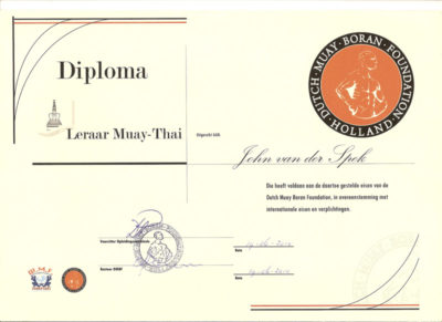 Leraar Muay Thai