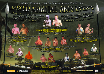 MMA EVENT - 16 september 2012