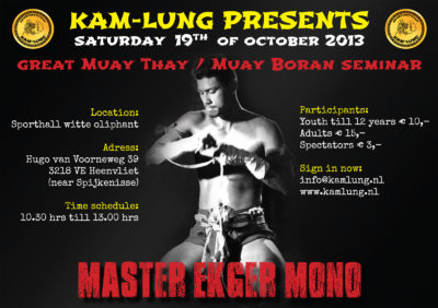 Seminar Master Ekger Mono - 19 oktober 2013