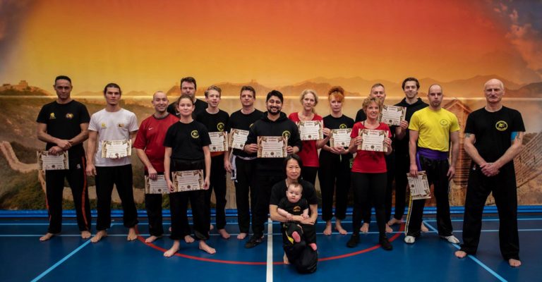 Geslaagde Kung Fu seminar