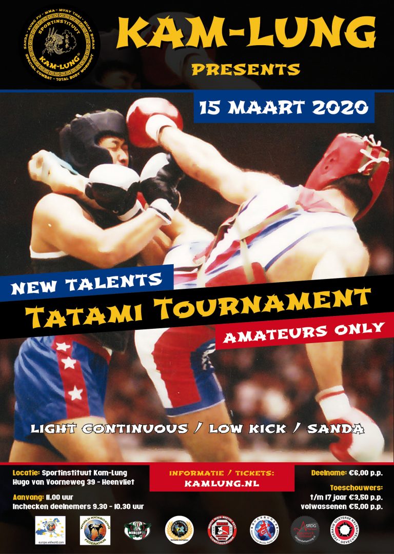15 maart: Tatami Tournament